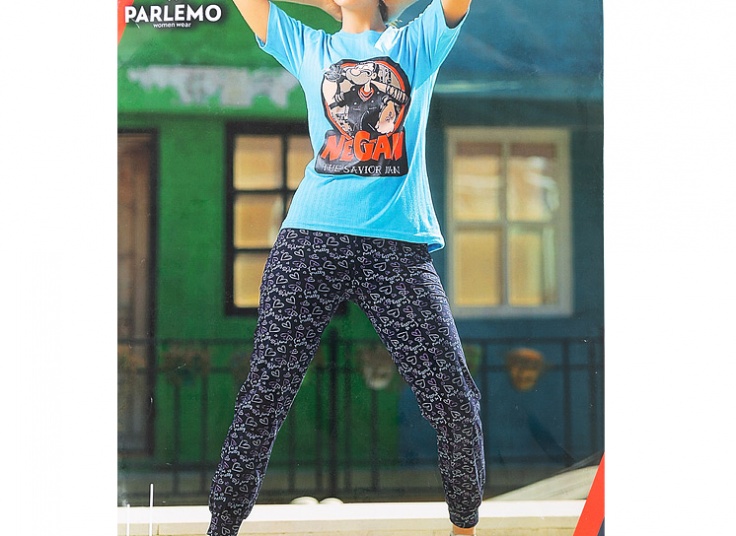 ست تیشرت و شلوار زنانه Parlemo