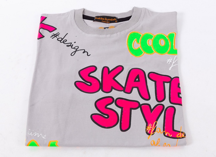 تیشرت دخترانه طرحدار