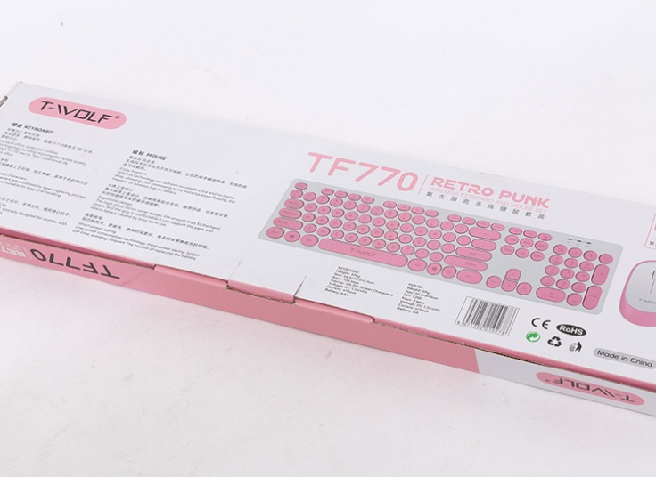 ست ماوس و کیبورد بلوتوثی T-WOLF