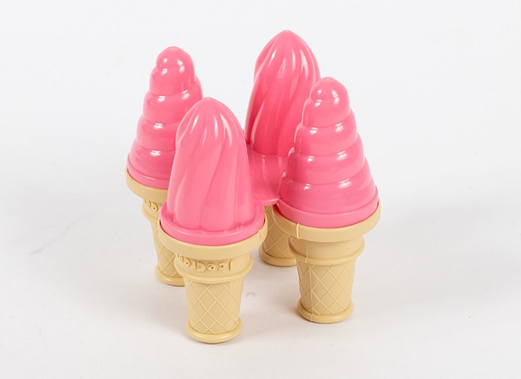 قالب بستنی ساز 4 عددی طرح بستنی قیفی