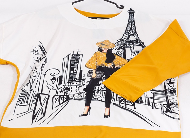 بلوز زنانه طرح ایفل