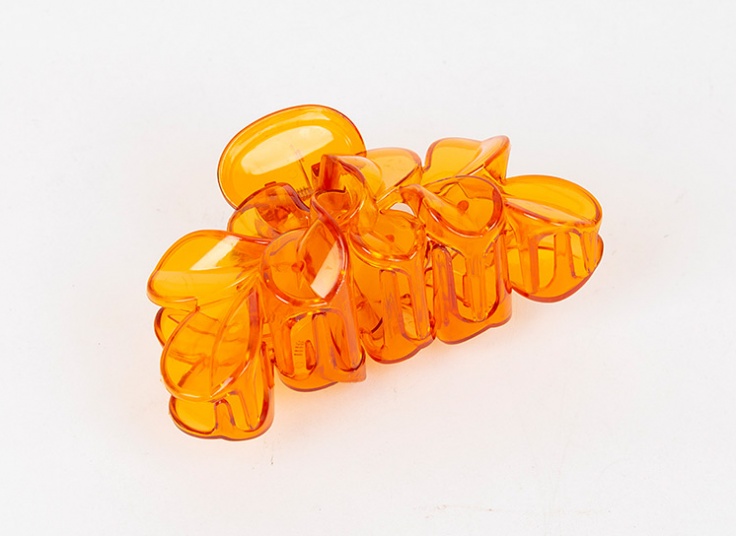 کلیپس مو شیشه‌ای طرح برگ