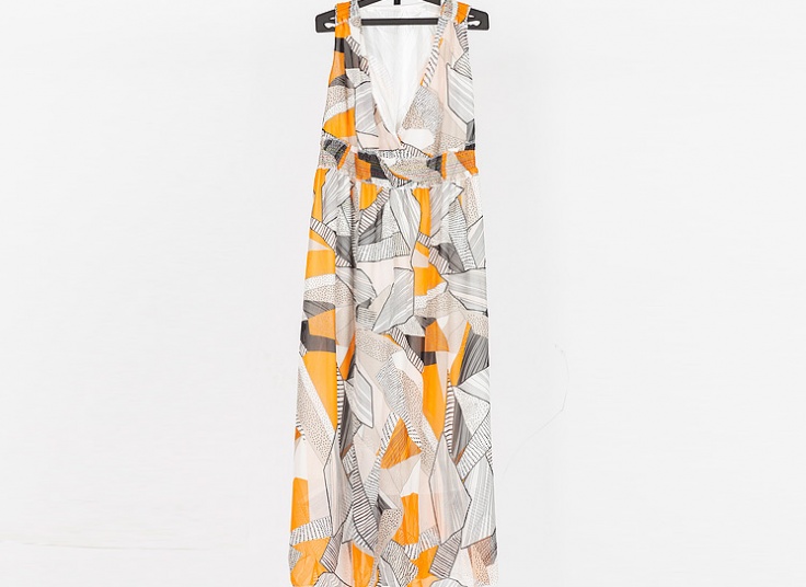 پیراهن ساحلی حریر زنانه