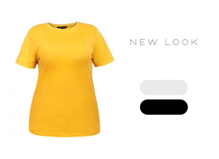 تیشرت ساده زنانه New Look