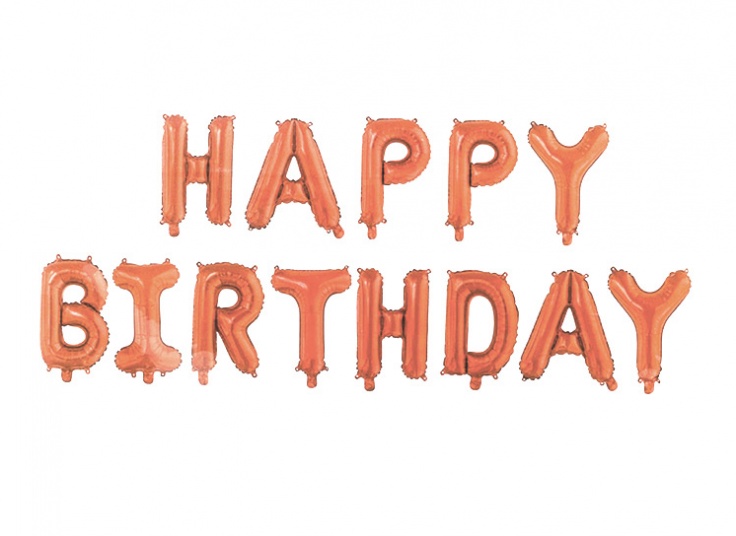 بادکنک فویلی Happy Birthday