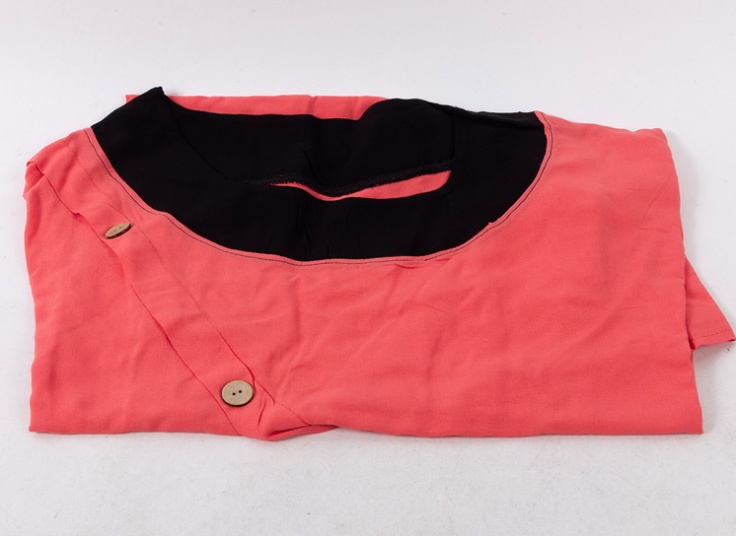 تونیک زنانه نخی قاپک دار