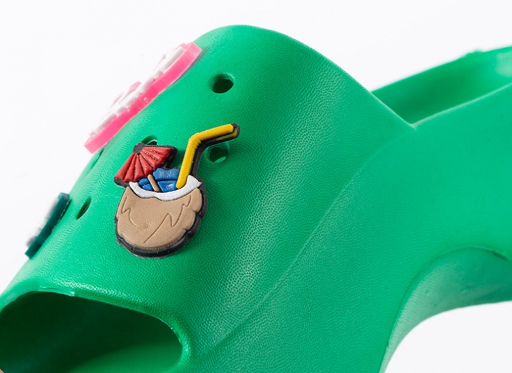 دمپایی زنانه زیتون مدل پرنسس