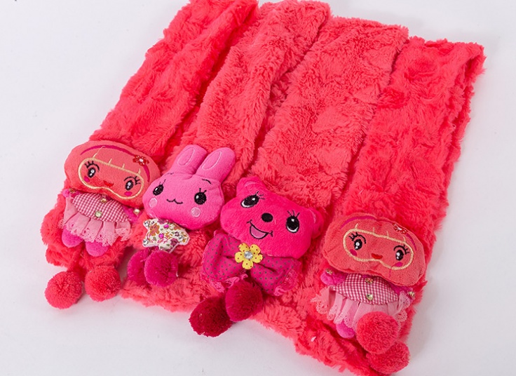 شال عروسکی بچگانه