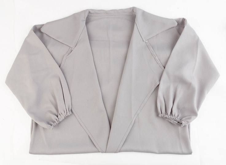 مانتو کرپ یقه انگلیسی