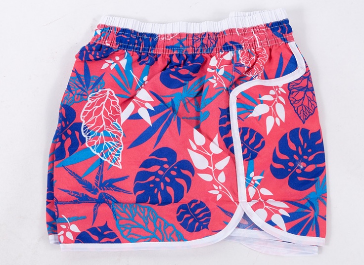 شلوارک زنانه طرح هاوایی