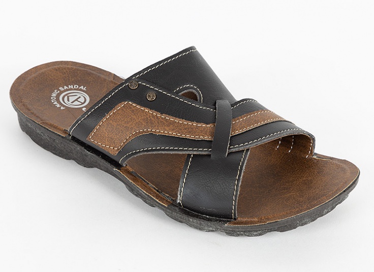 دمپایی چرمی مردانه Khas