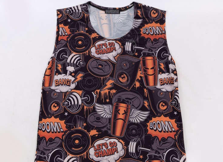 رکابی طرحدار مردانه