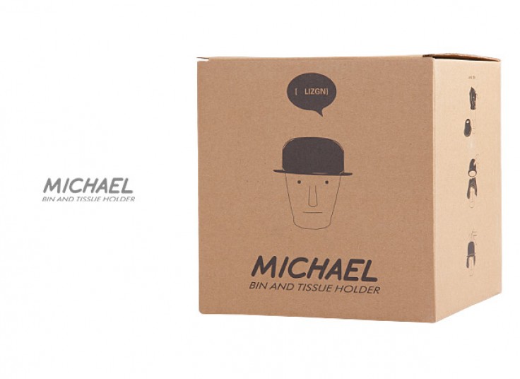 سطل طرح آدمک Michael