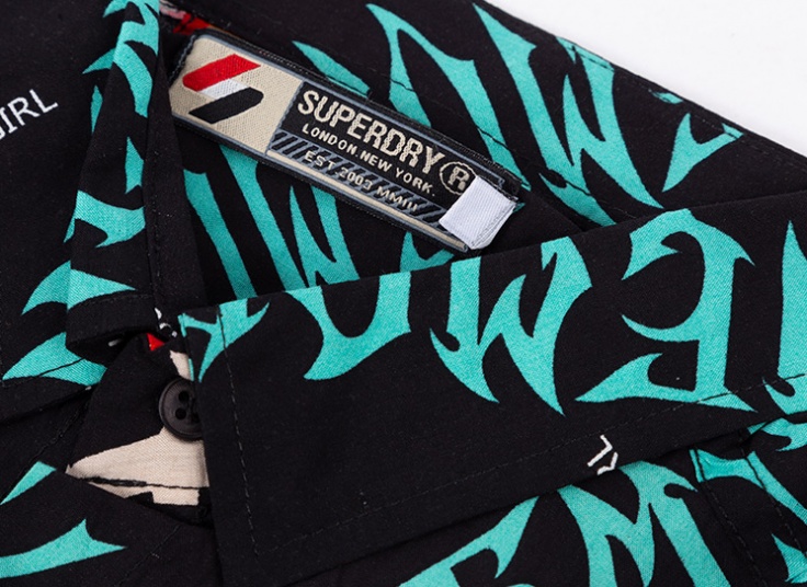 پیراهن هاوایی Super Dry