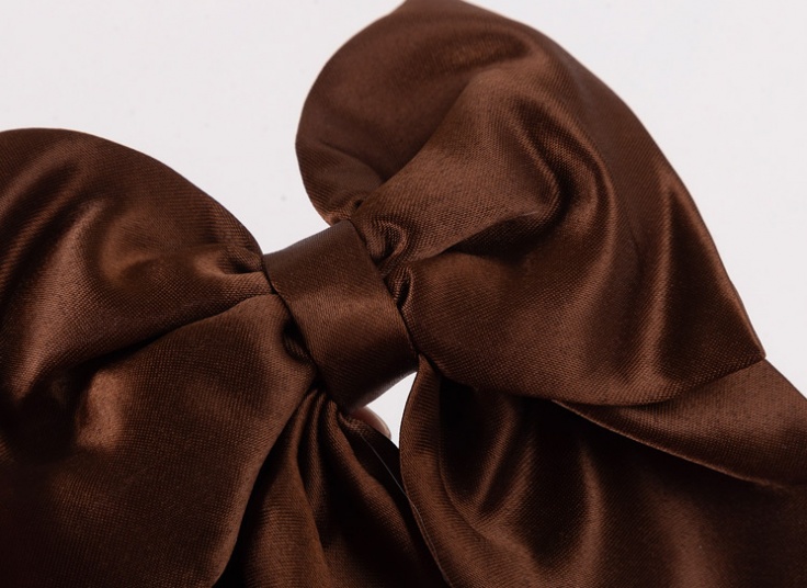 گل سر پاپیون پارچه ای