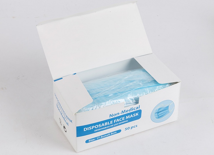 ماسک یکبار مصرف سه لایه