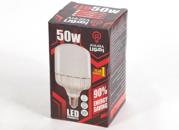 لامپ 50 وات LED اهورا