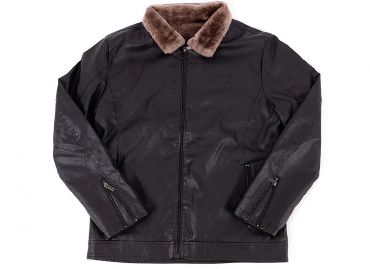 کاپشن چرم مردانه BS