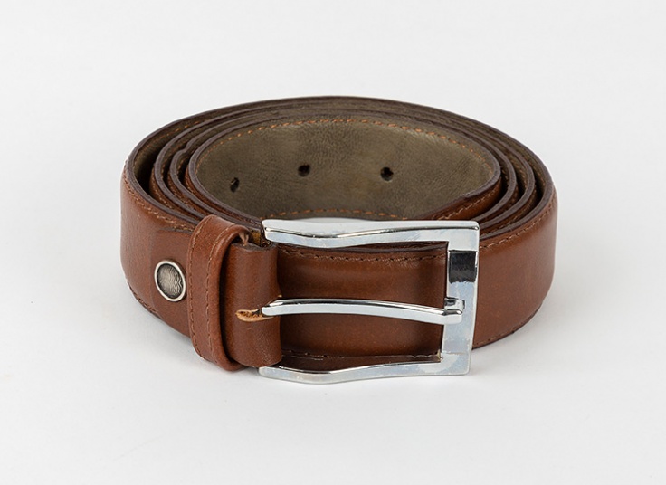 کمربند سگگ دار چرم طبیعی