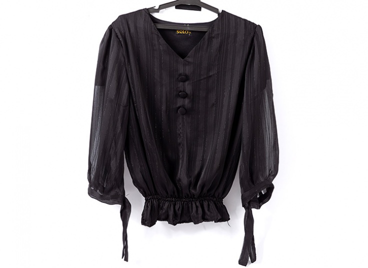 شومیز حریر مجلسی یقه هفت