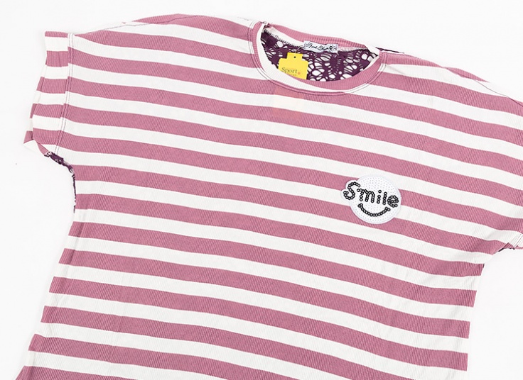 تیشرت راه راه زنانه