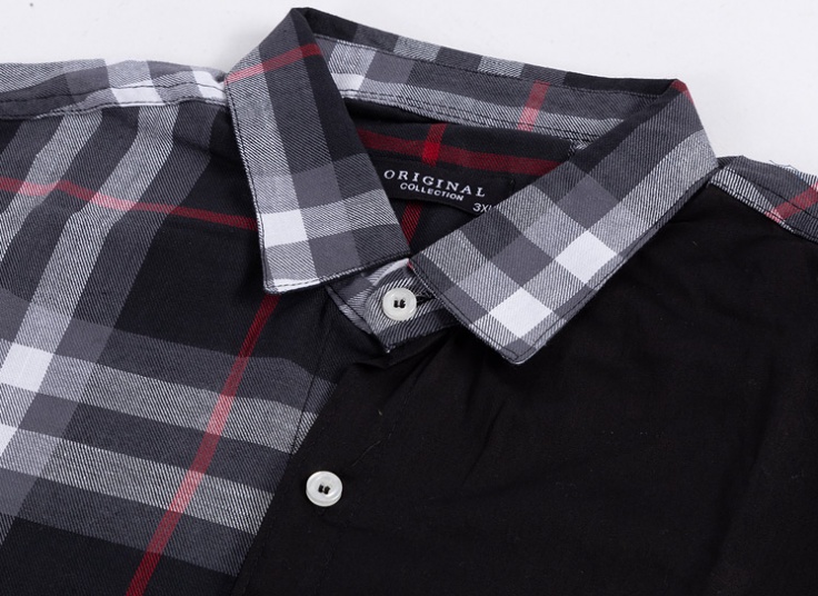 پیراهن چهارخانه مردانه طرح Burberry