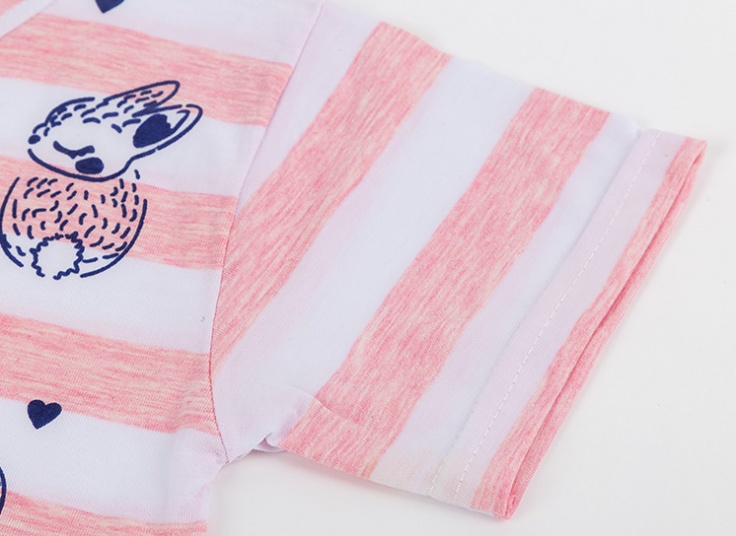 تیشرت و شلوارک راه‌ راه بچگانه