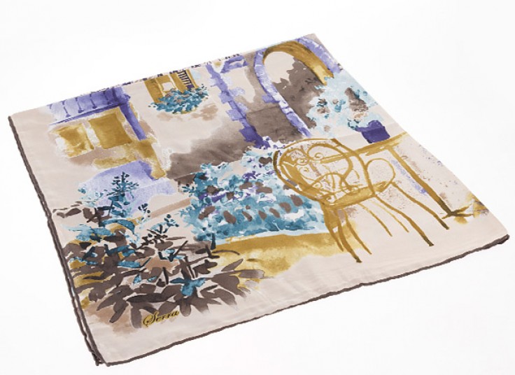 روسری ساتن ابریشم Serra