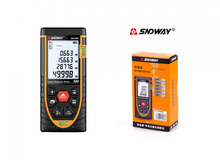 متر لیزری SNDWAY