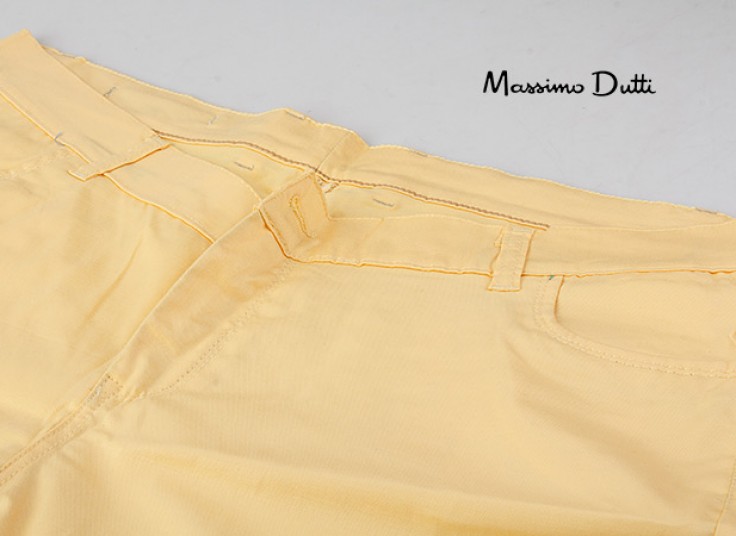شلوار کتان زنانه Massimo Dutti