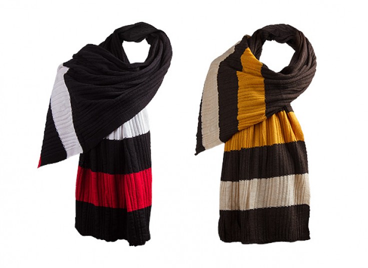 شال کش بافت Stripe