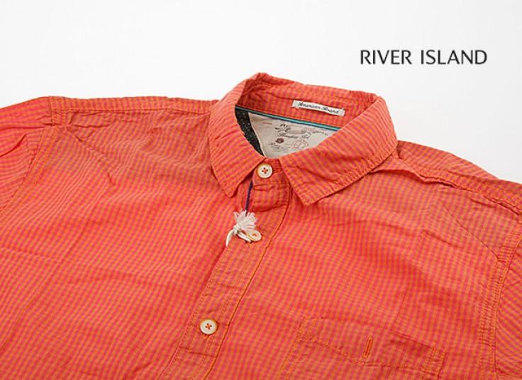 پیراهن مردانه چهارخانه River Island