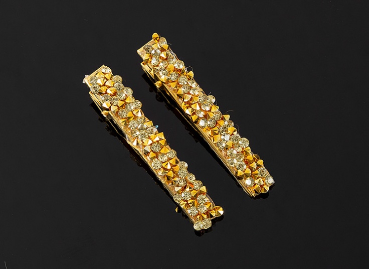 بسته دو عددی گیره مو کریستالی