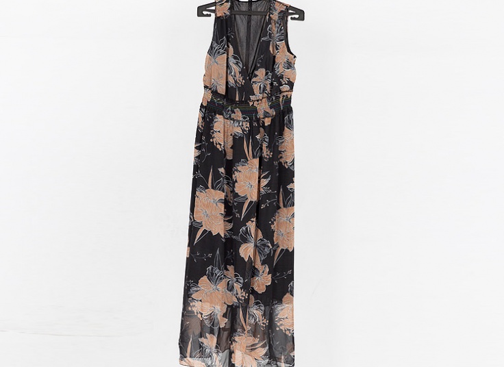 پیراهن ساحلی حریر زنانه