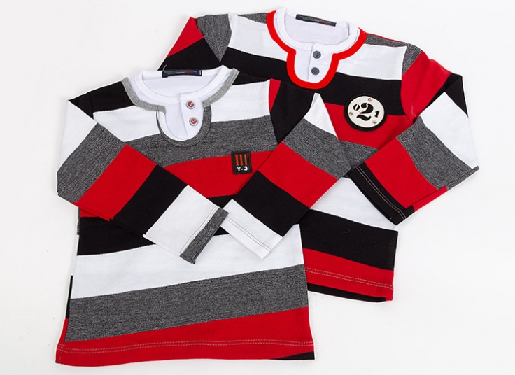 بلوز آستین بلند بچگانه