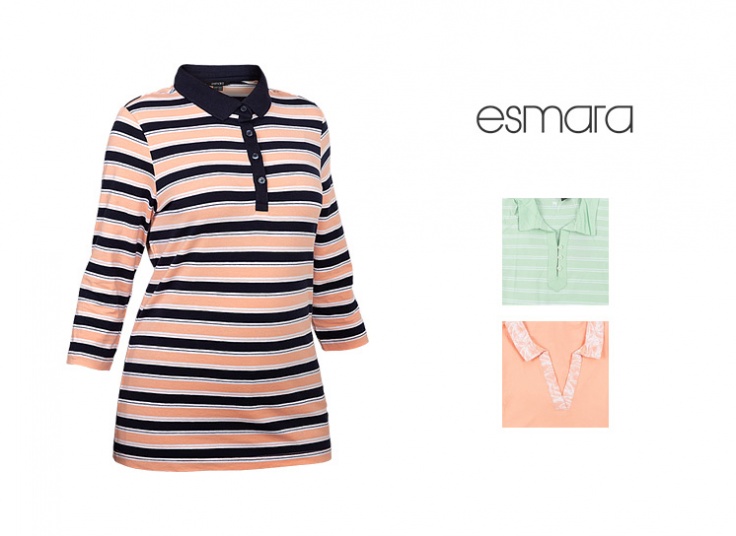 بلوز آستین سه ربع زنانه esmara