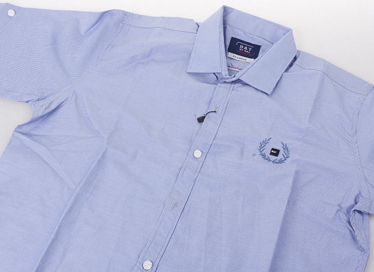 پیراهن راه راه مردانه B & T