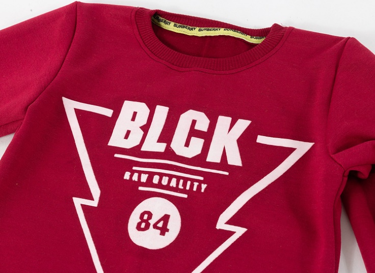 بلوز پسرانه تو کرکی طرح Burberry