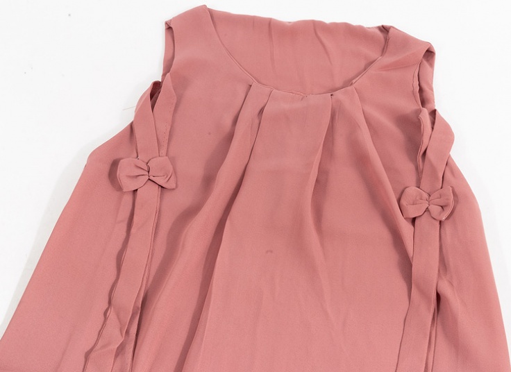 تاپ حریر جلو پلیسه