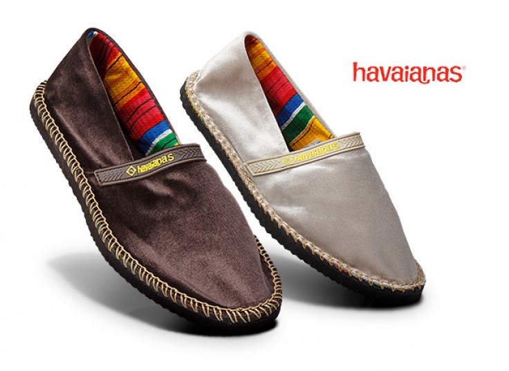 گیوه مخمل مردانه havaianas