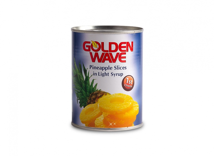 کمپوت آناناس حلقه Golden WAVE