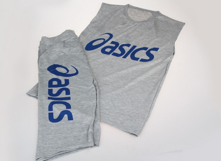 حلقه ای و شلوارک مردانه طرح ASICS