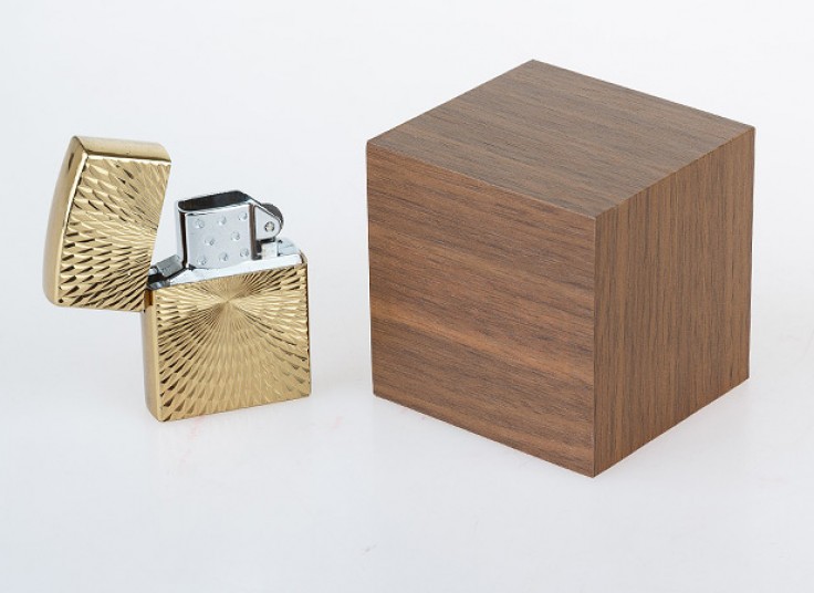 ساعت مربع رومیزی Wooden Clock