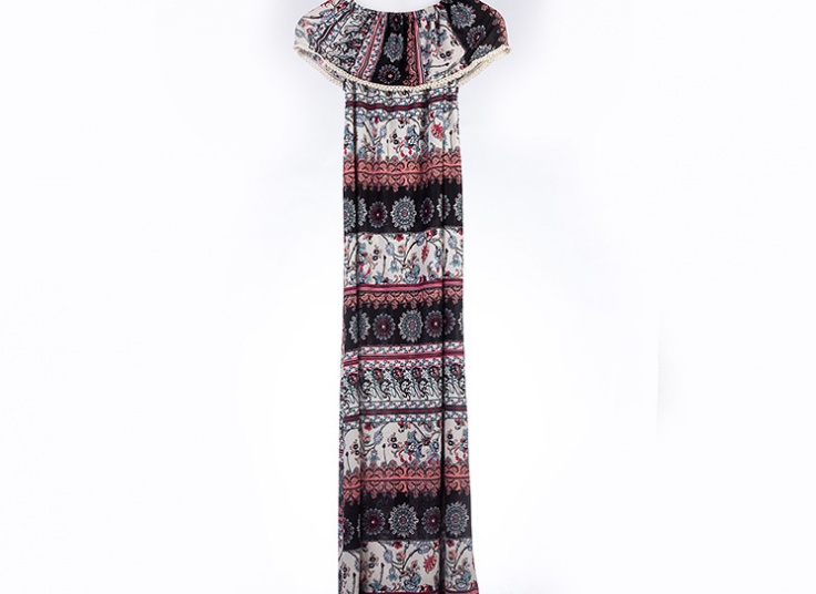 پیراهن دکلته ساحلی Blooming