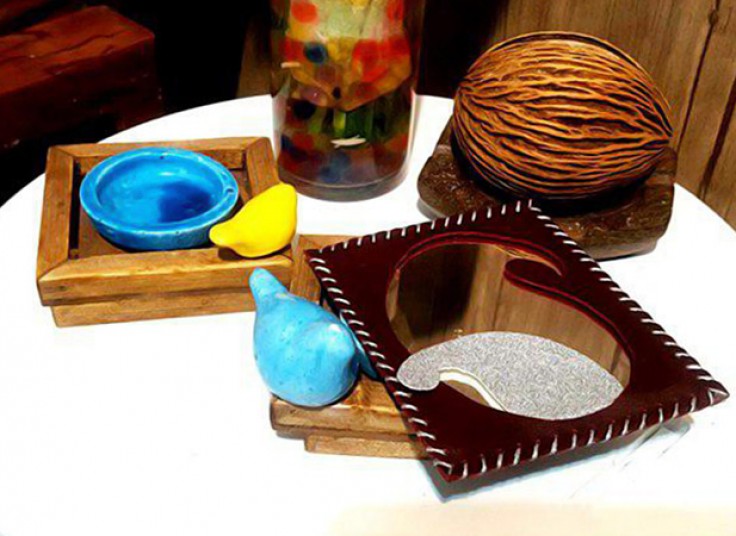 ورک شاپ ساخت آینه چرم دست دوز در هنر ماندگار پارسی