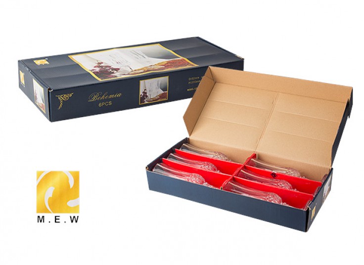 گیلاس پایه کوتاه تراش دار MEW