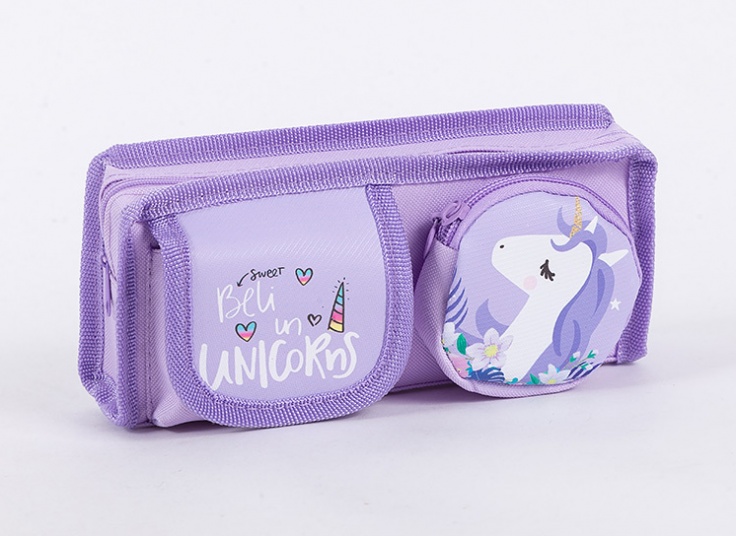 جامدادی طرح یونیکورن جیب دار