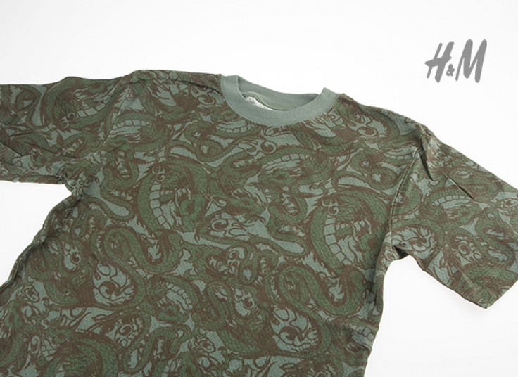 تیشرت طرح دار HM