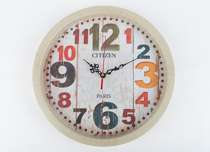ساعت دیواری آرام گرد Citizen
