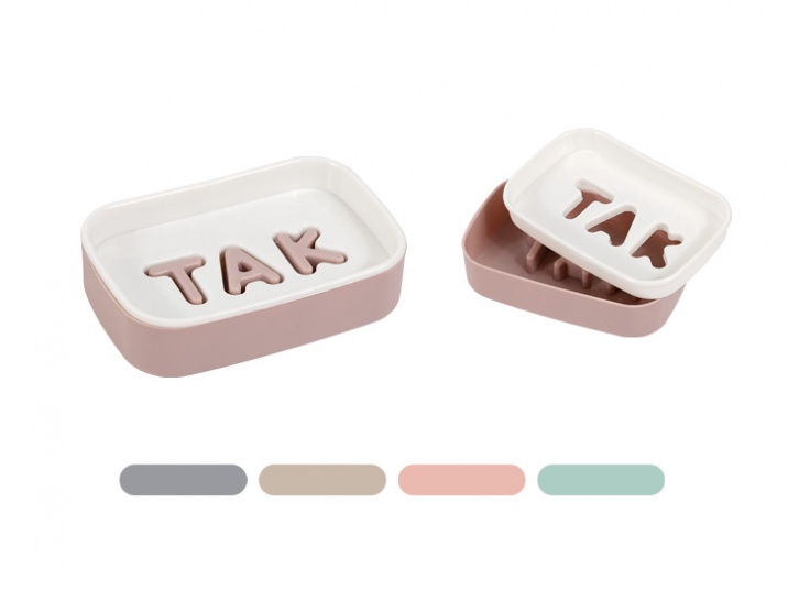 جا صابونی دو رنگ Tak Plastik